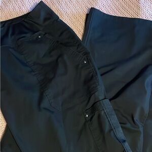 XL EUC Black Scrub Pants